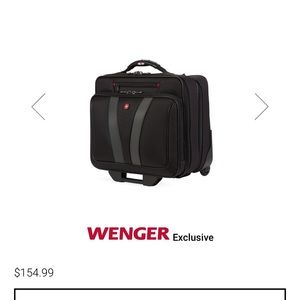 Swiss gear Wenger Granada Pro Wheeled Business Case - Black